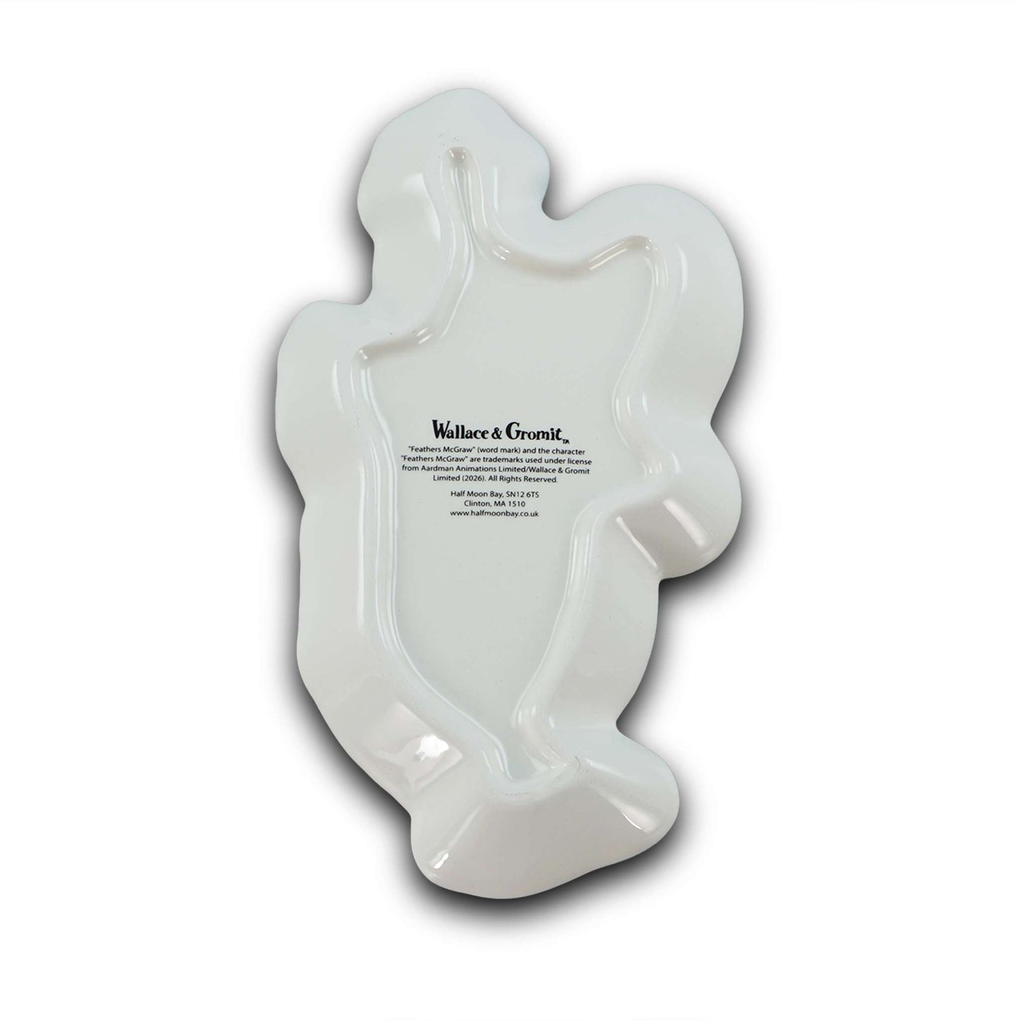 Trinket Dish (18cm) Boxed - Wallace & Gromit (Feathers)