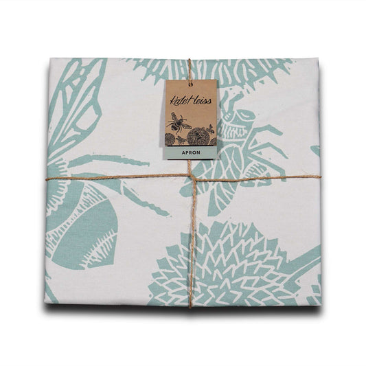 Kate Heiss Recycled Cotton Apron Powder Blue