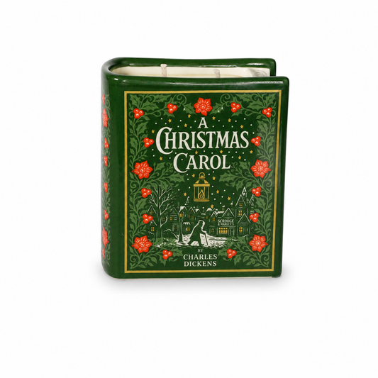 Book Candle (10cm) - A Christmas Carol