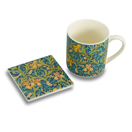 Coaster Ceramic Square - ACS John H. Dearle (Iris)