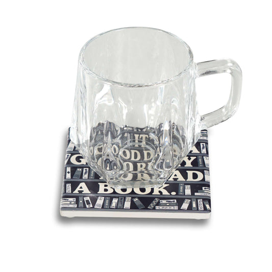 Coaster Ceramic Square - Pulteney Press (Good Day)
