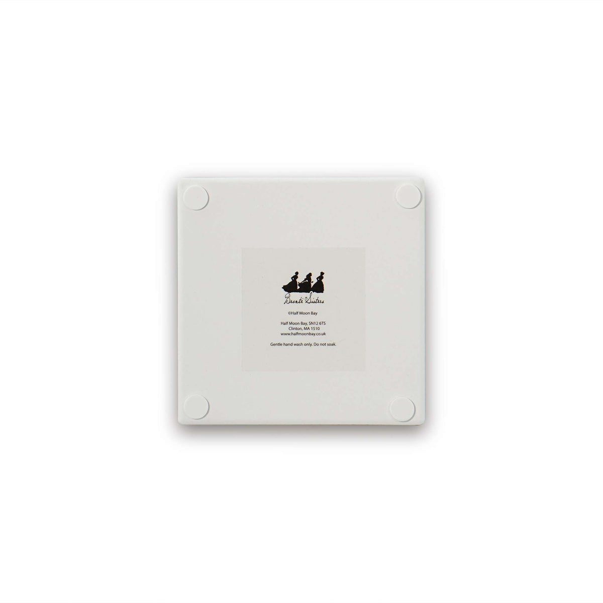 Coaster Ceramic Square - Bronte Sisters (Book Stack)