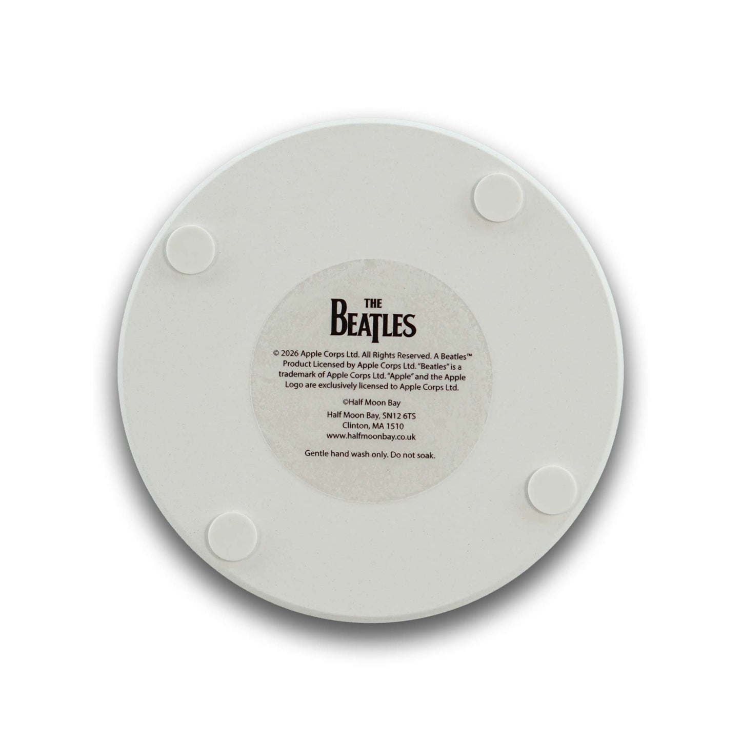 The Beatles Strawberry Fields Round Ceramic Coaster
