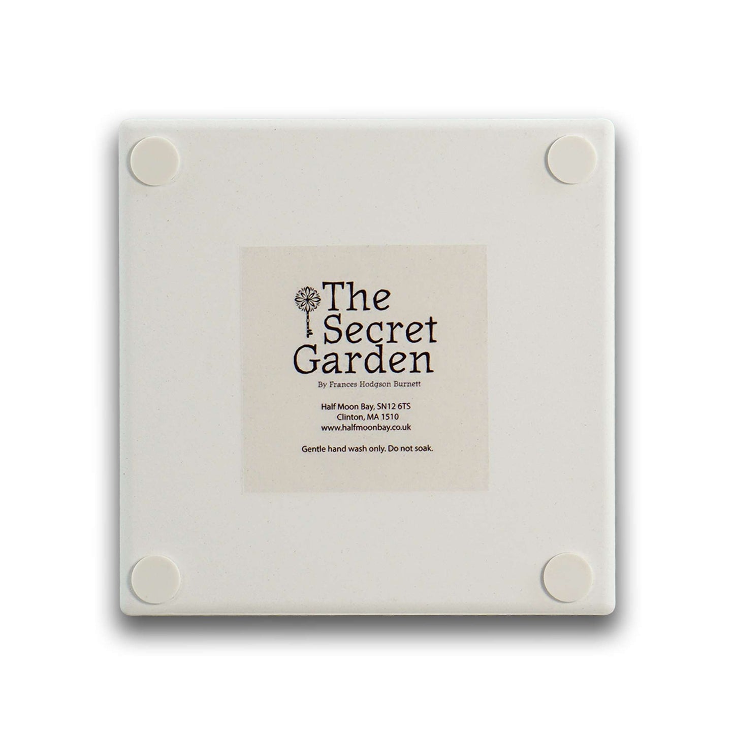 Coaster Ceramic Square - The Secret Garden (Green)