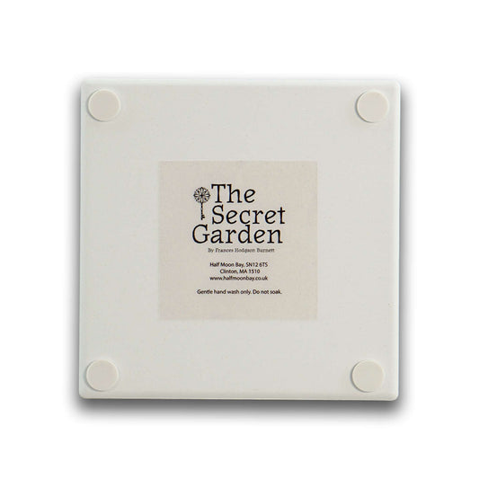 Coaster Ceramic Square - The Secret Garden (Cream)