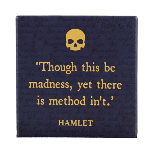 Shakespeare Hamlet Ceramic Quote Coaster