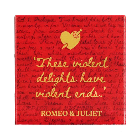 Shakespeare Romeo and Juliet Ceramic Coaster