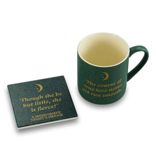Shakespeare Midsummer Night Ceramic Coaster