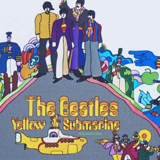 The Beatles Yellow Submarine Square Ceramic Coaster