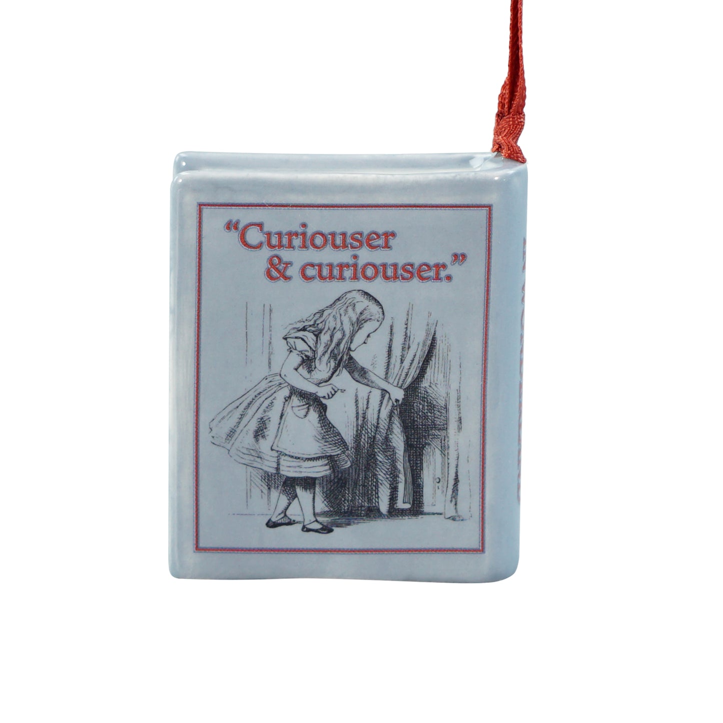 Book Hanging Decoration - Alice's Adventures in Wonderland