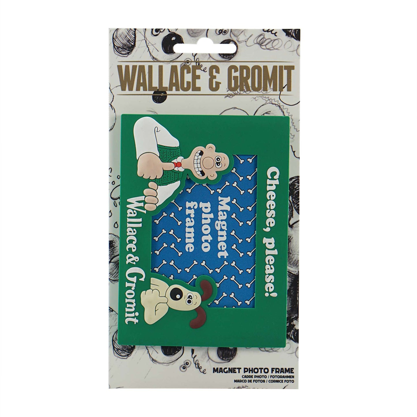 Magnet Photo Frame - Wallace & Gromit