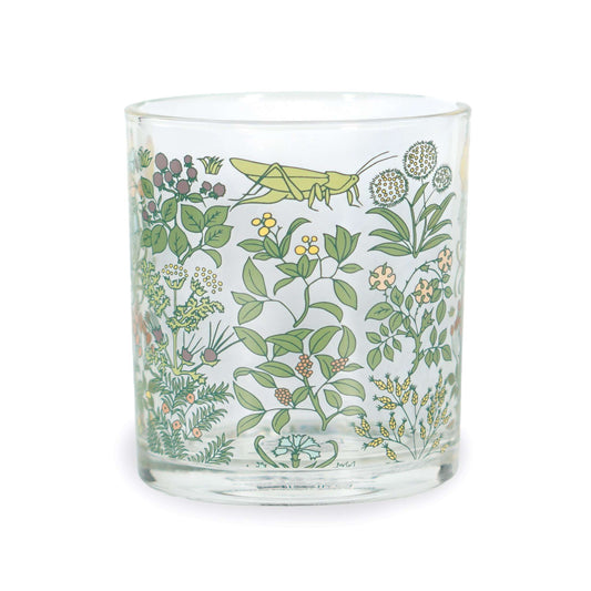 Glass Tumbler (300ml) - ACS Voysey (Apothecary's Garden)