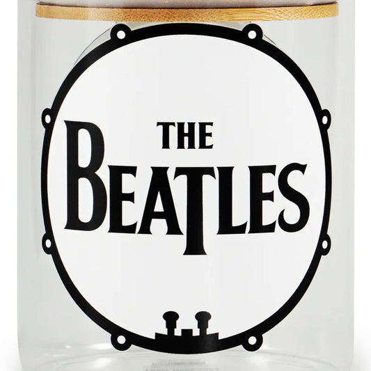 The Beatles Logo 750ml Glass Storage Jar