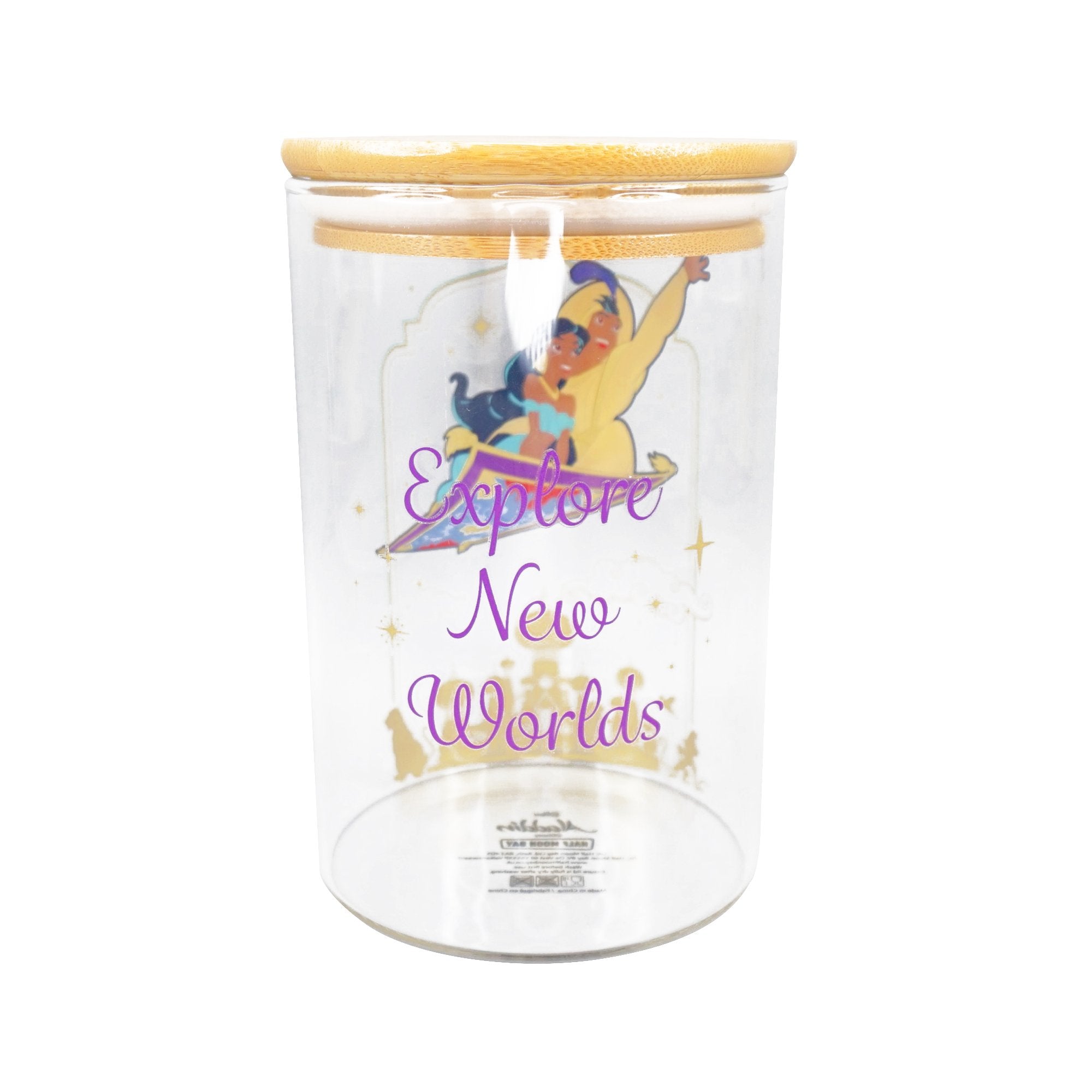 Storage Jar Glass (950ml)- Disney Aladdin