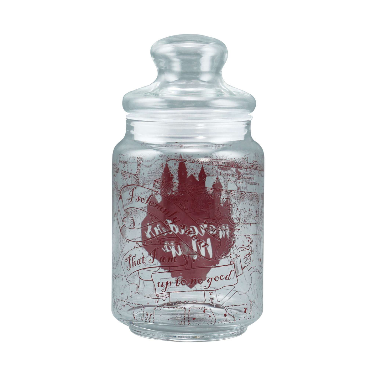 Harry Potter Marauder's Map Glass Storage Jar 750ml