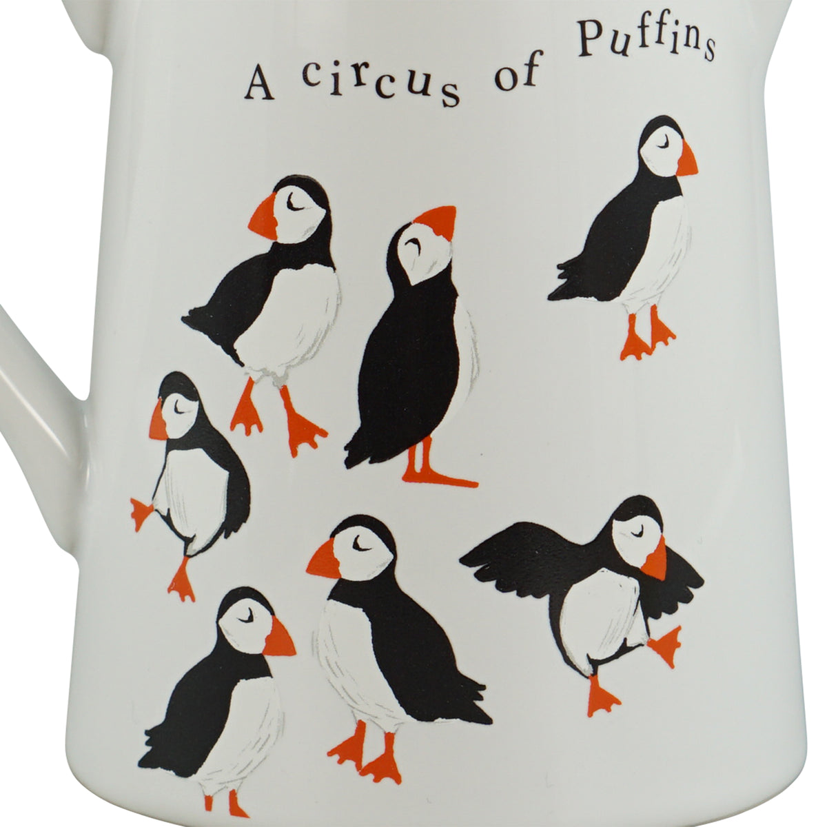 RSPB Circus of Puffins Ceramic Jug - 500ml