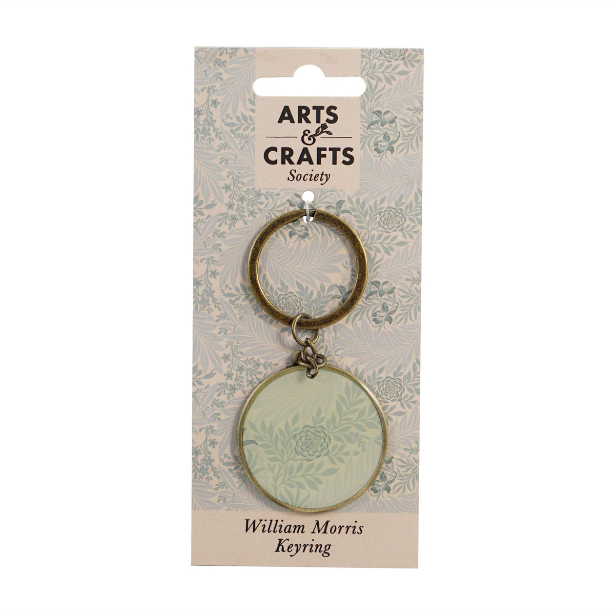Keyring Metal - ACS William Morris (Larkspur)