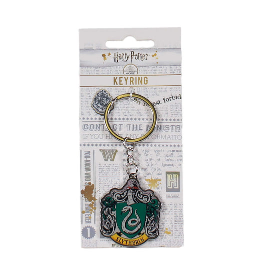 Harry Potter Slytherin Crest Keyring