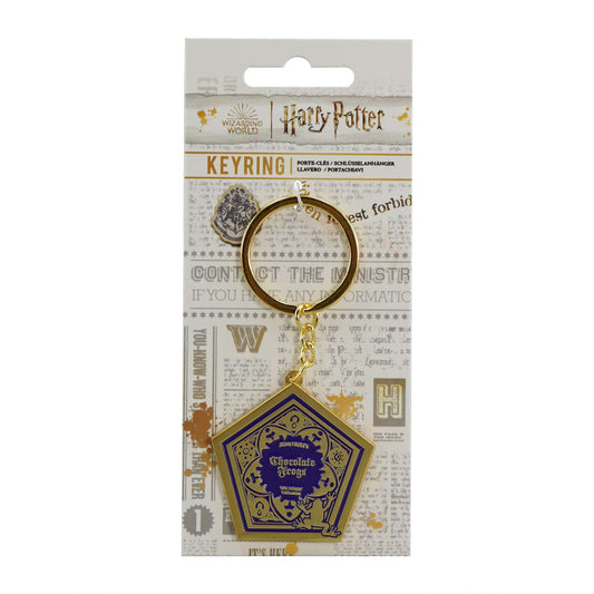 Harry Potter Chocolate Frog Metal & Enamel Keyring