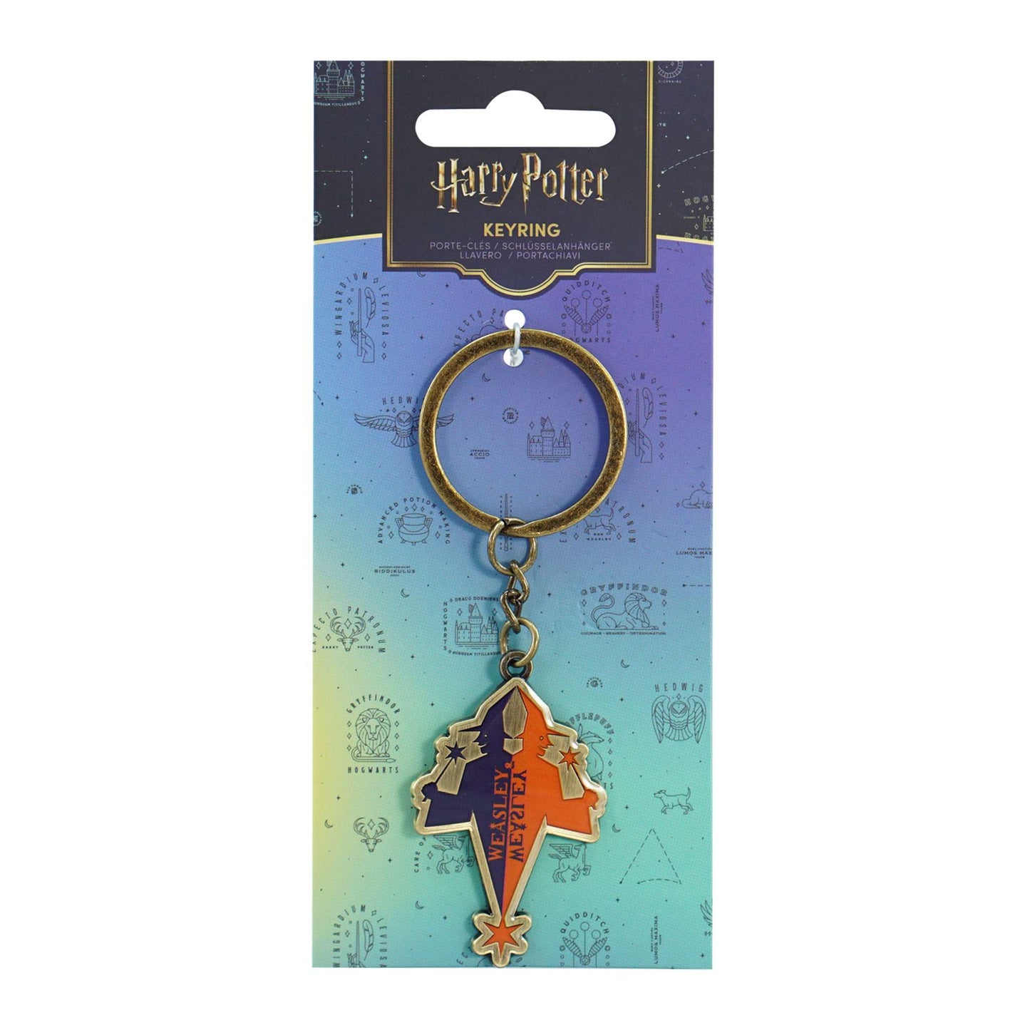 Keyring Metal - Harry Potter (Weasley & Weasley)