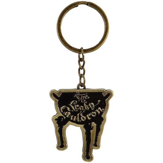 Harry Potter Leaky Cauldron Embossed Metal Keyring