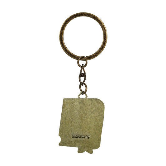 Murder Mystery Book Club Metal Keyring from Pulteney Press