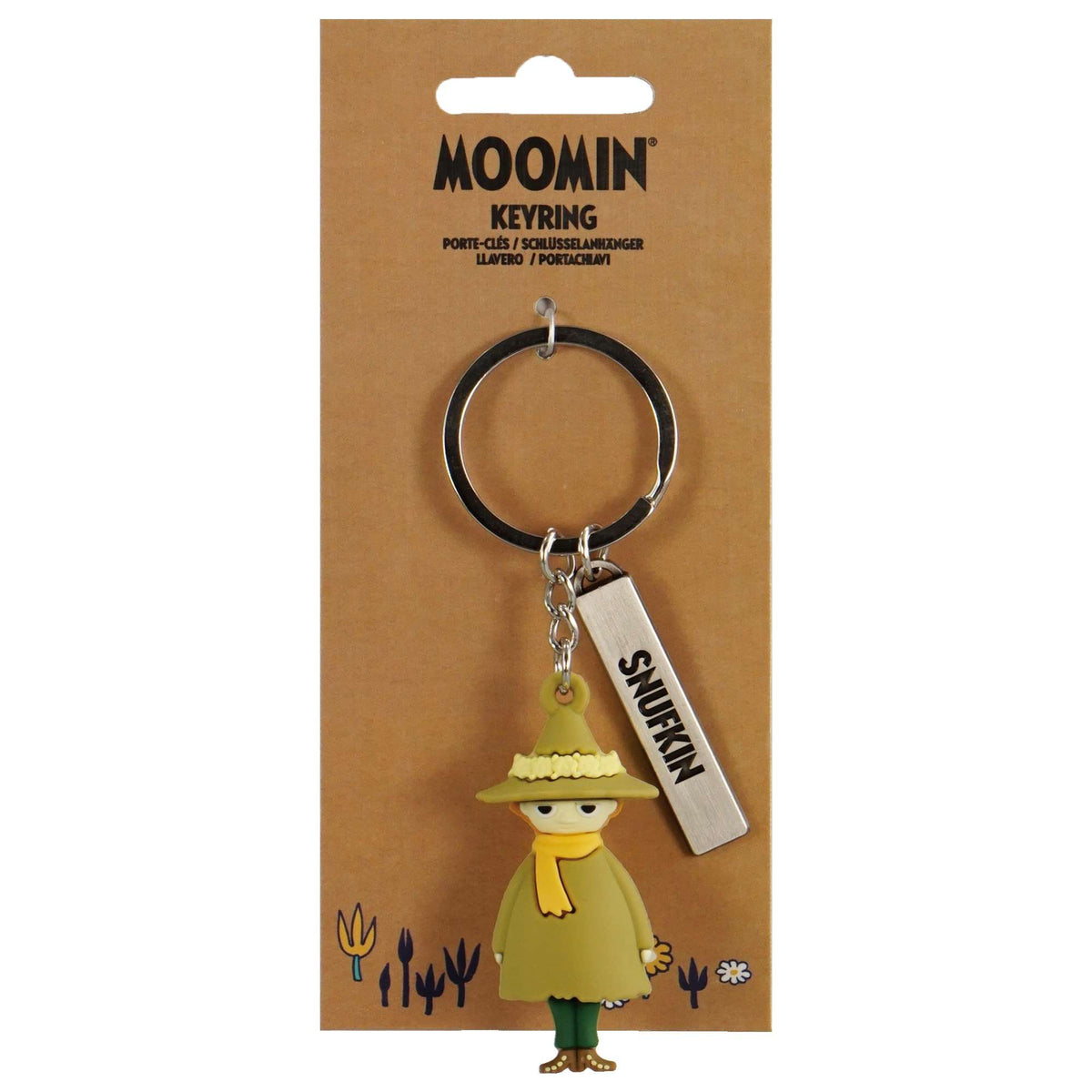Moomin Snufkin 3D Keyring