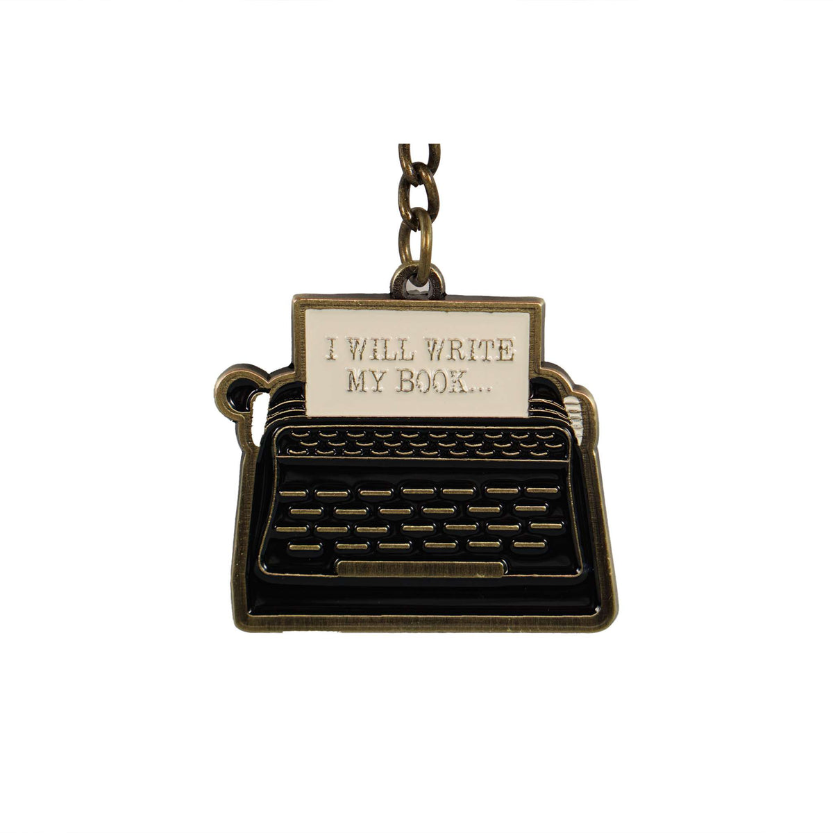 Keyring Metal - Pulteney Press (I Will Write))