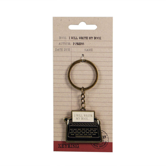 Keyring Metal - Pulteney Press (I Will Write))