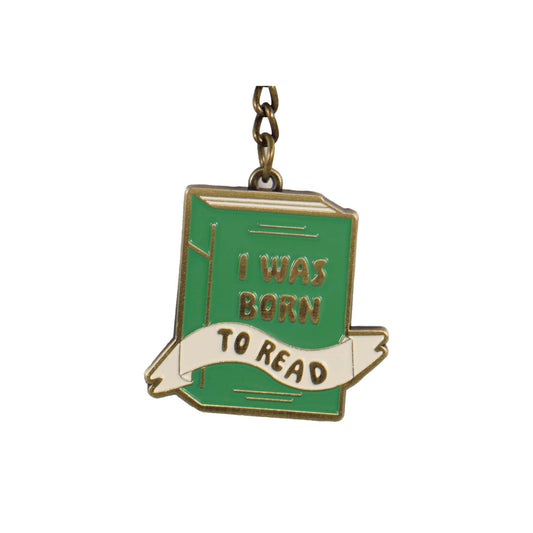Keyring Metal - Pulteney Press (Born to Read)