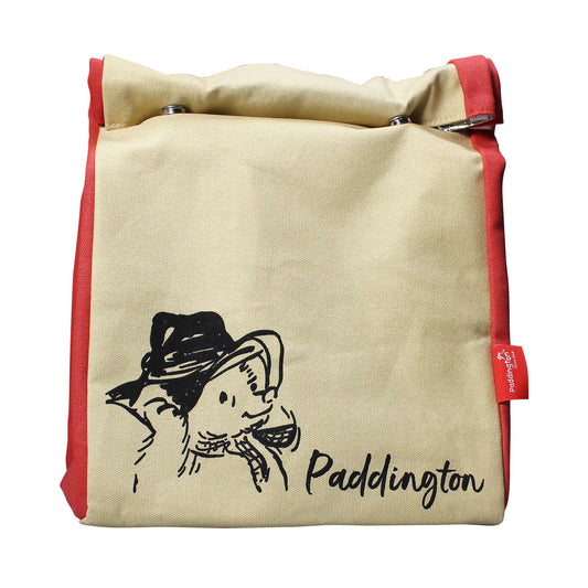 Paddington Bear Recycled Cotton Roll-Top Lunch Bag