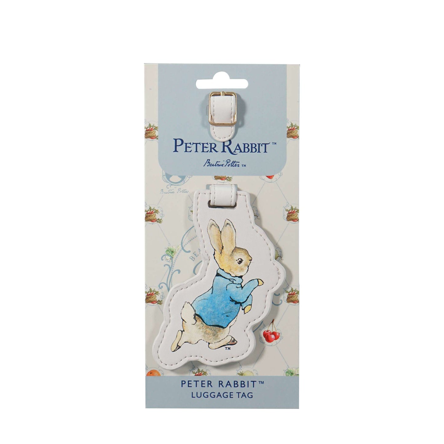 Peter Rabbit Shaped Faux Leather Luggage Tag