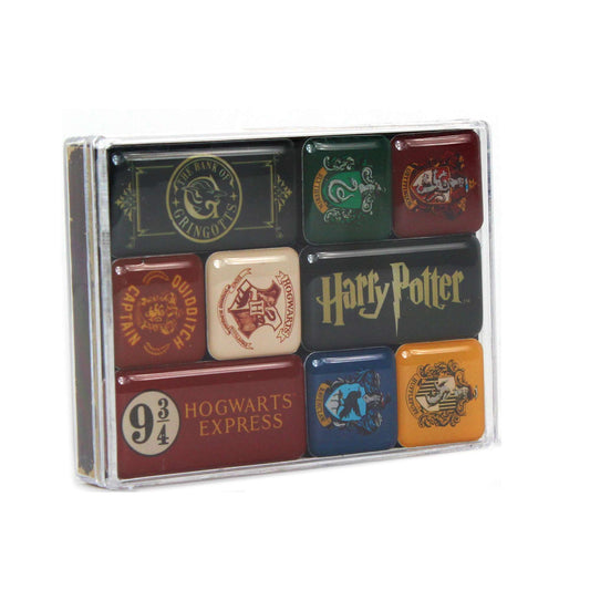 Harry Potter Hogwarts Houses Magnet Set of 9