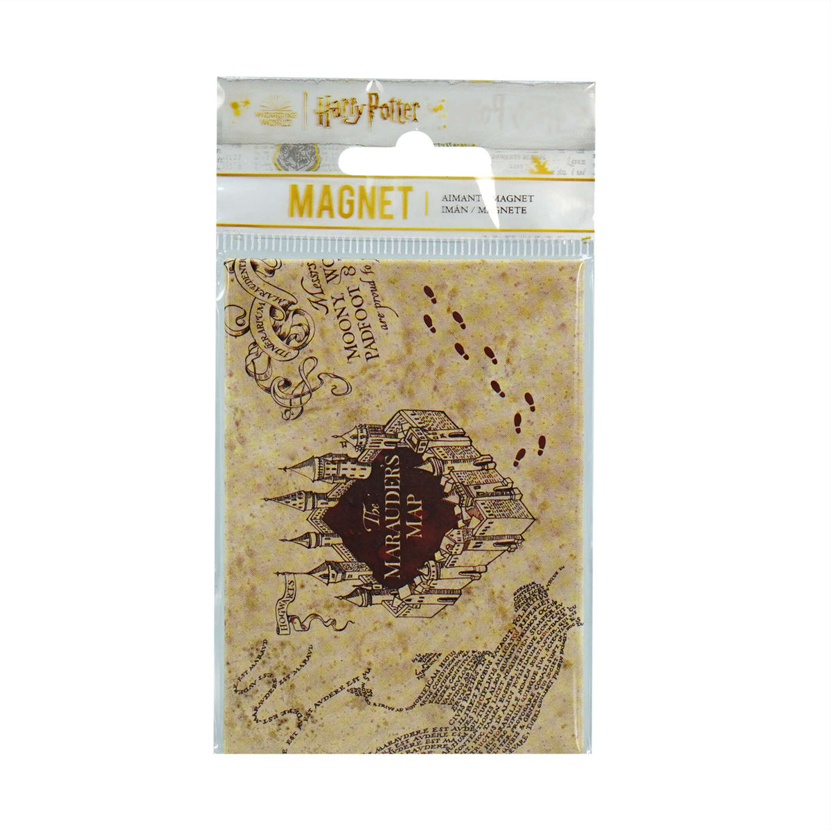 Harry Potter Marauder's Map Metal Magnet