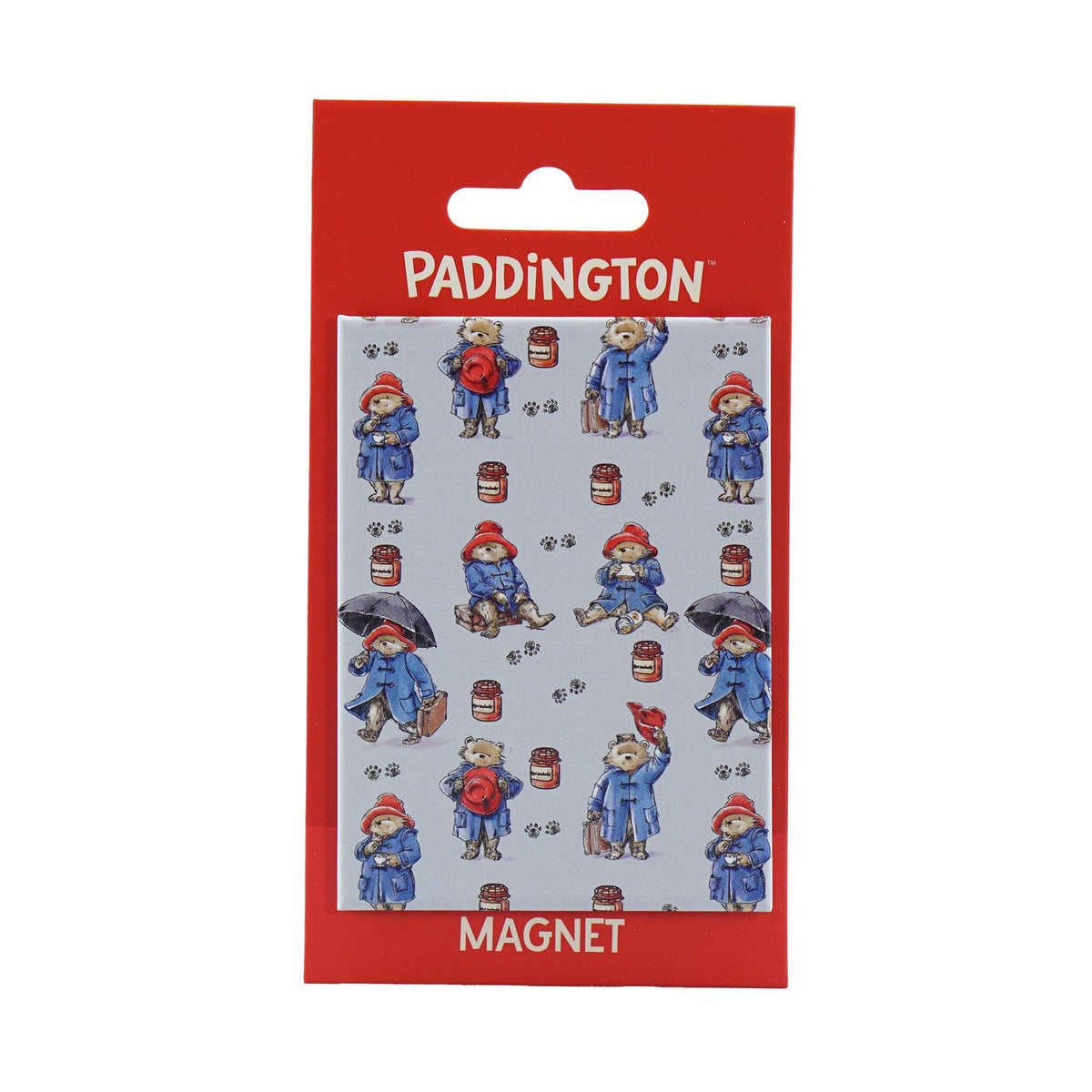 Paddington Bear Poses Metal Magnet