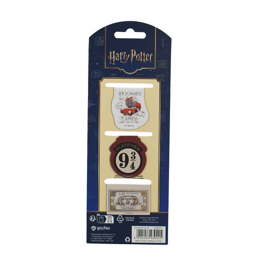 Bookmark Magnets Set of 3 - Harry Potter(All Abrd to Hogwart