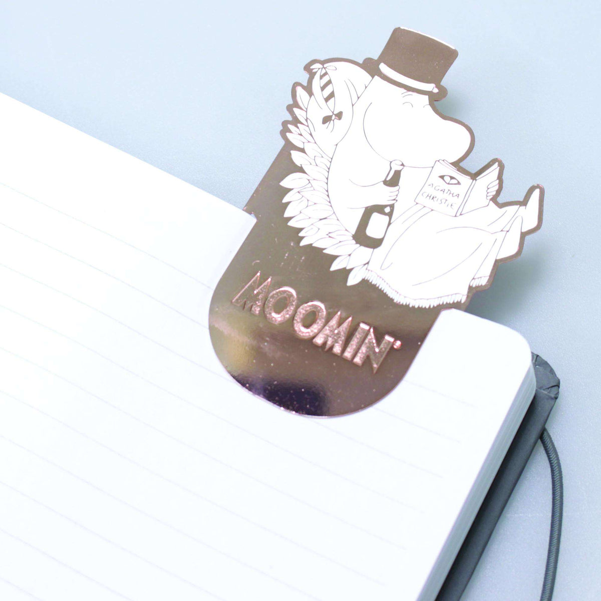 Moomin Moominpappa Metal Bookmark