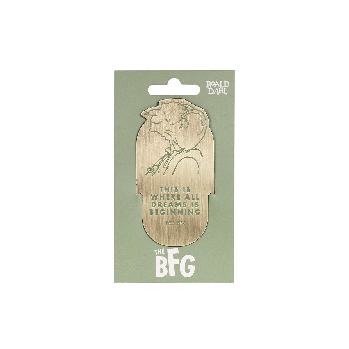 Roald Dahl The BFG Metal Bookmark