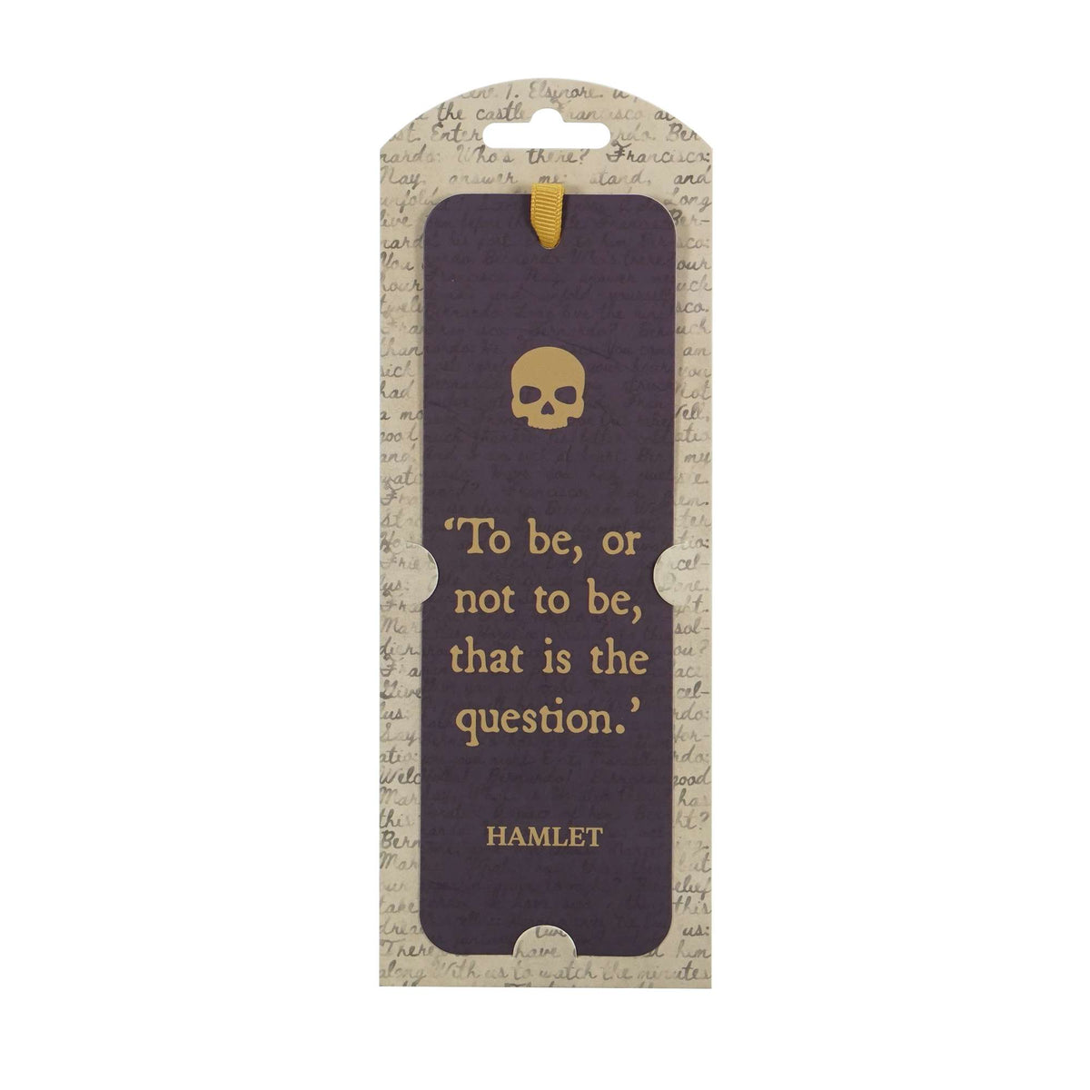 Shakespeare Hamlet FSC Card Bookmark