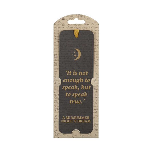 Shakespeare Midsummer Night FSC Card Bookmark