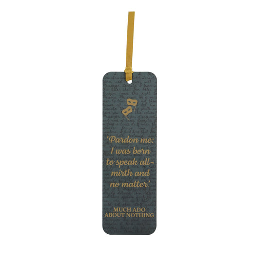Shakespeare Much Ado Beatrice Card Bookmark