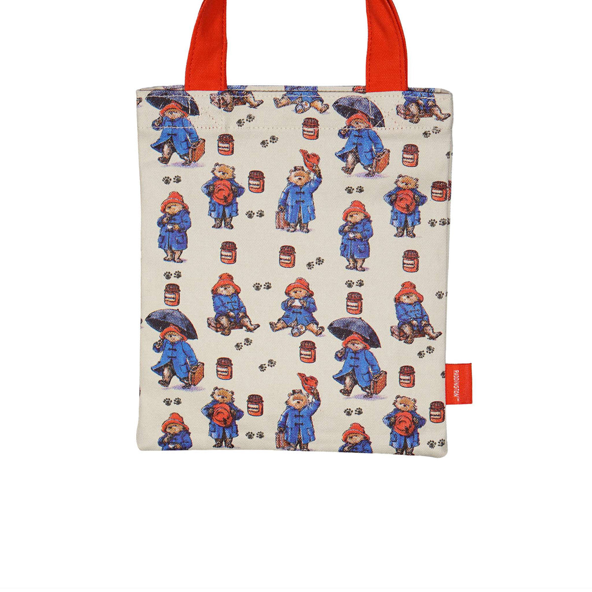 Paddington Bear Poses Small Recycled Cotton Tote