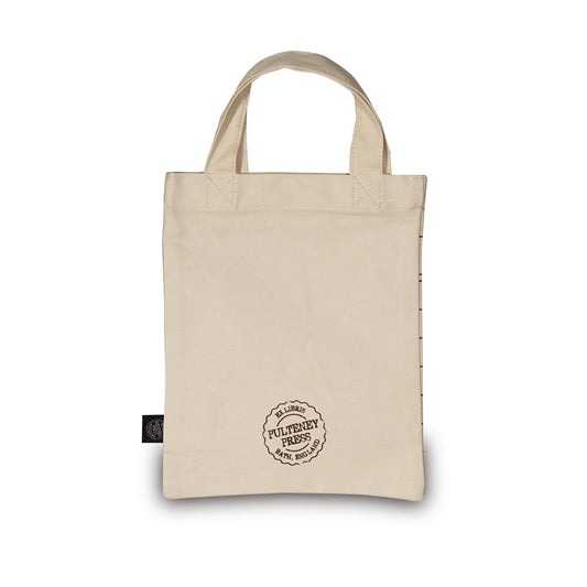 Small Tote Recycled Cotton - Pulteney Press (Discover Your)