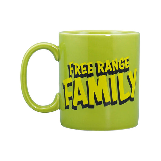 Chicken Run: Dawn of the Nugget "Free range family" Mug 400ml