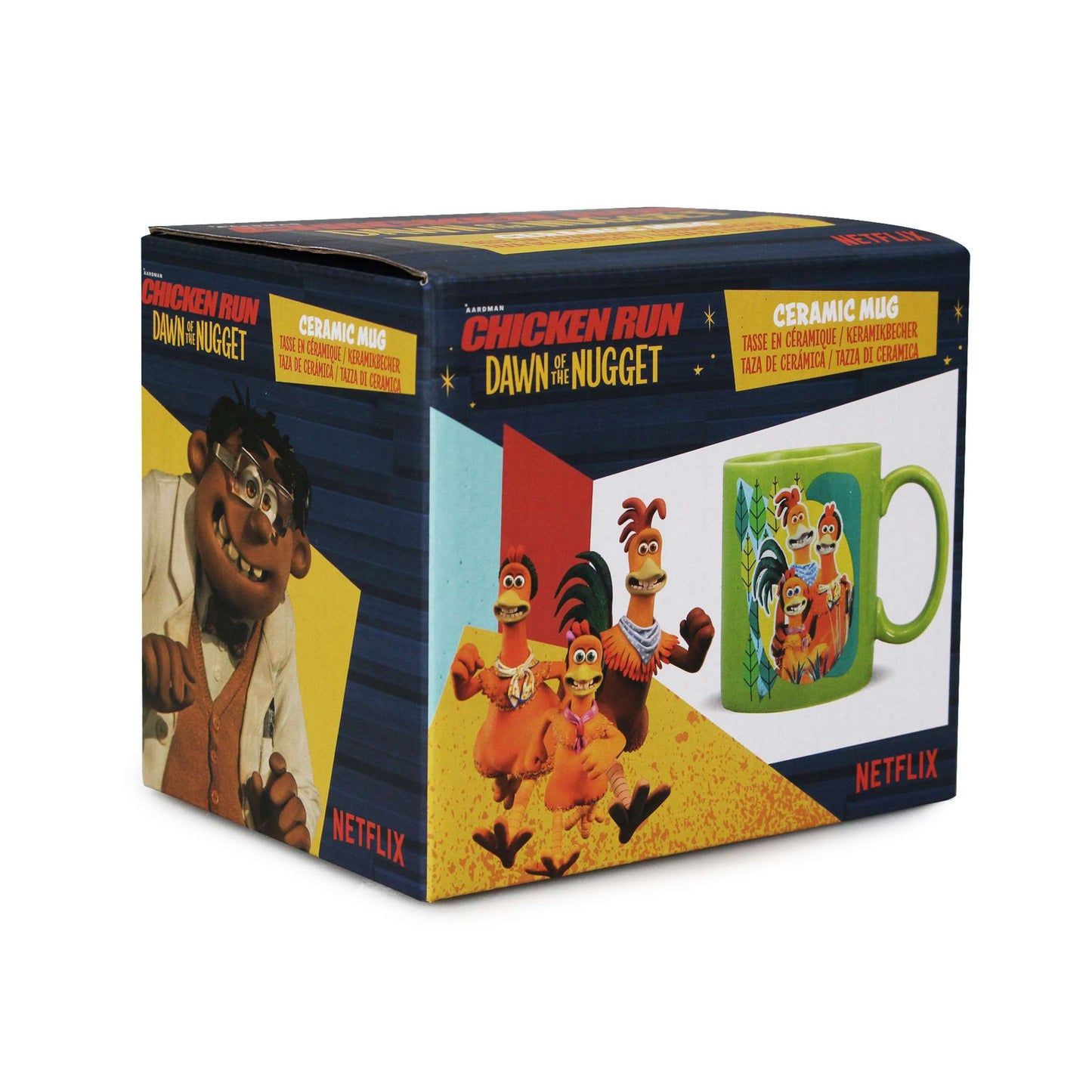 Chicken Run 'Free Range Family' 400ml Mug