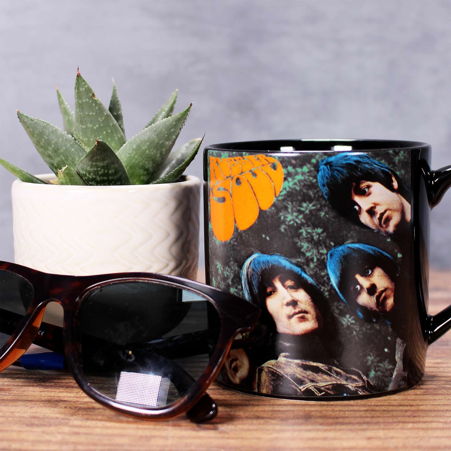 The Beatles Rubber Soul 310ml Ceramic Mug