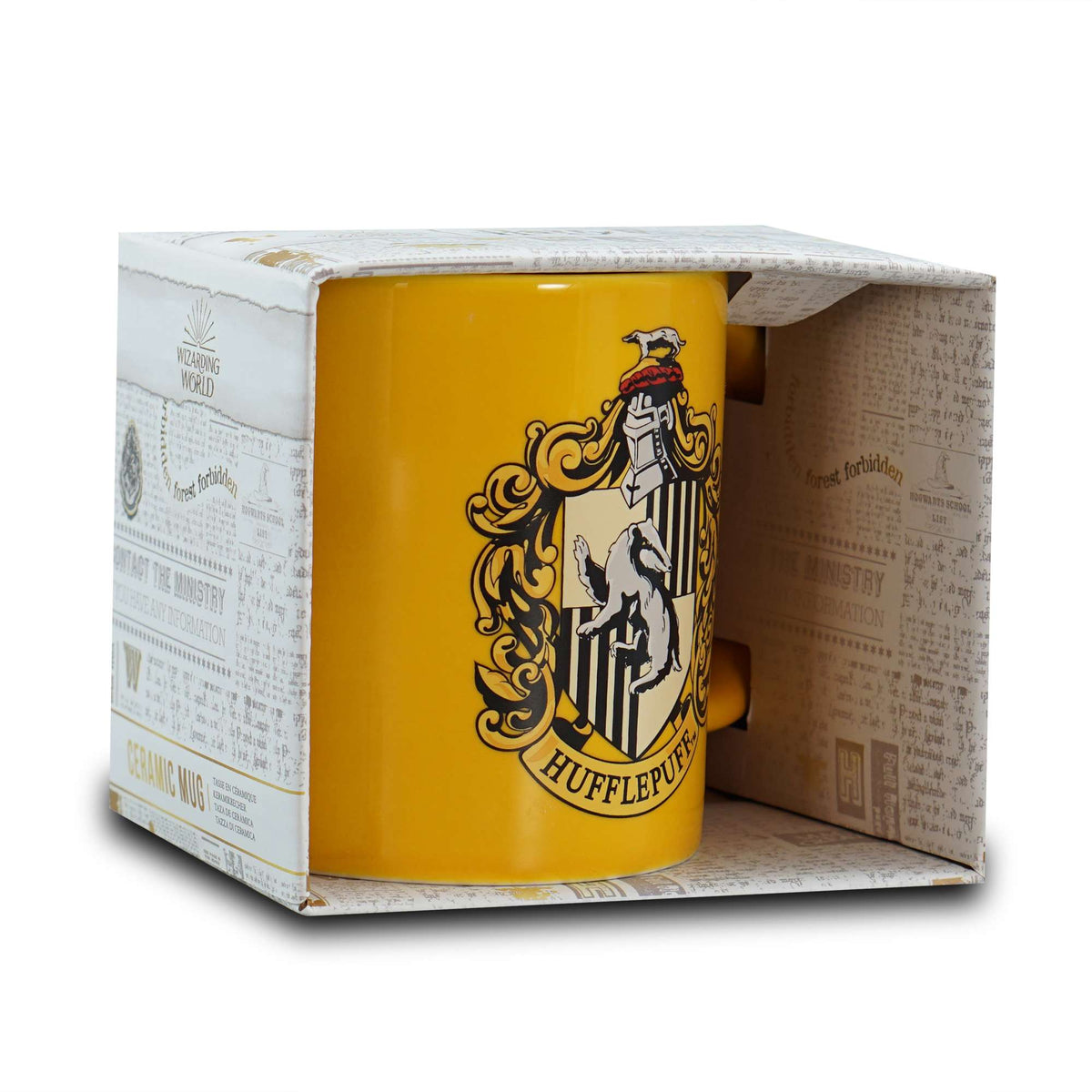 Harry Potter Hufflepuff Crest Ceramic Mug 400ml