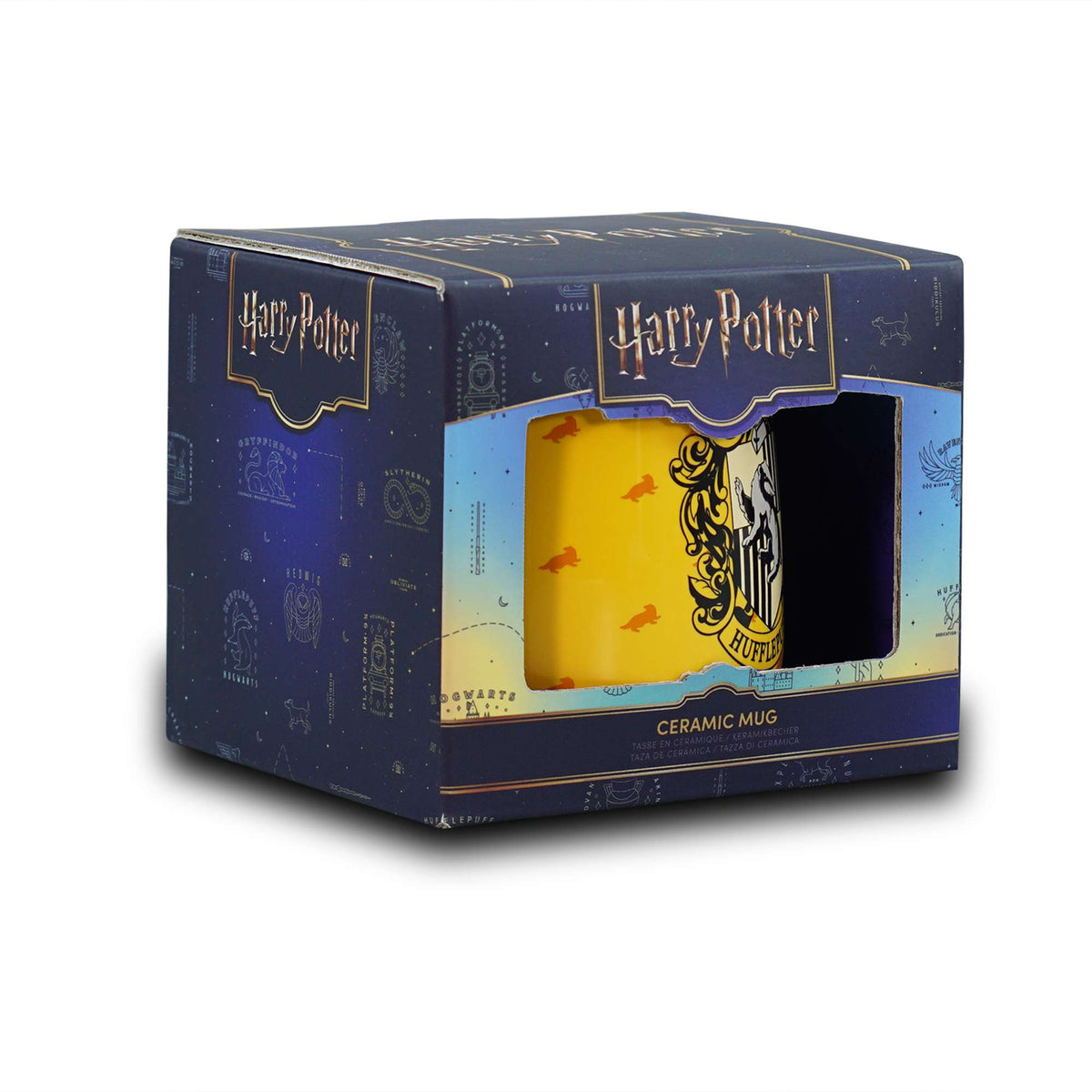 Harry Potter Hufflepuff Oval Stoneware Mug 370ml