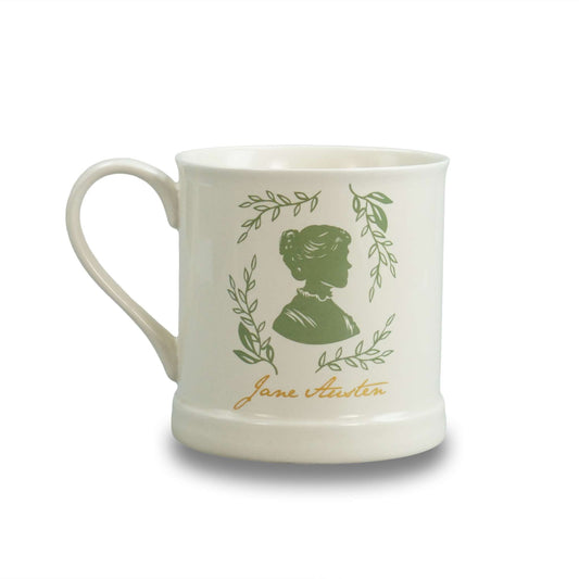 Mug Vintage Shape 375ml - Jane Austen (Silhouette)