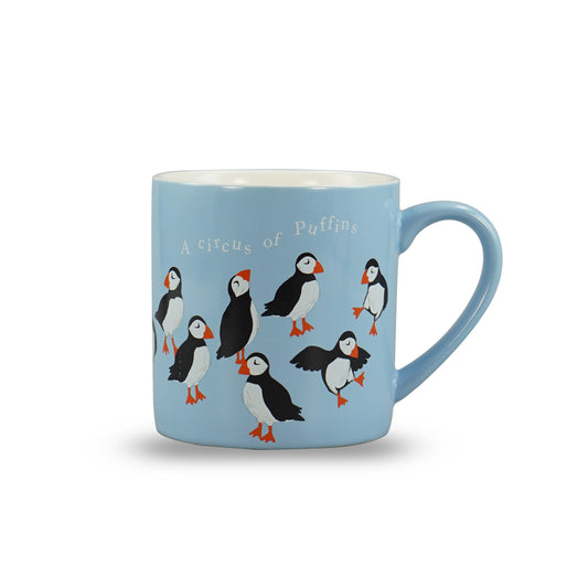 RSPB Circus of Puffins Ceramic Mug - 310ml